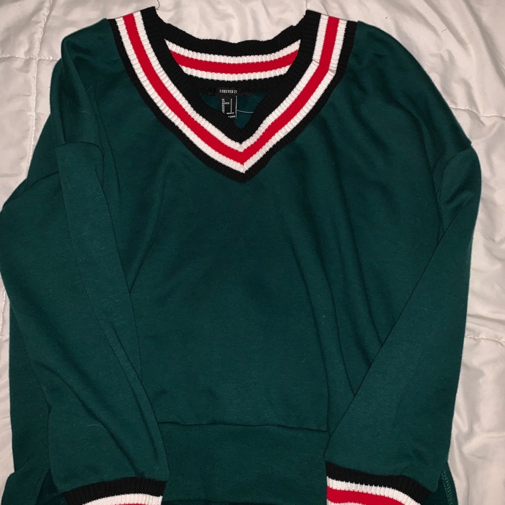 V-neck sweater